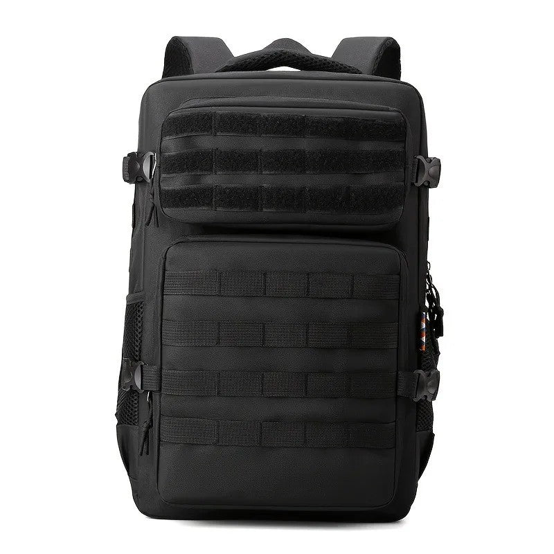 Mochila Tática Masculina Camuflada, Mochila para Hiking e Camping, Mochila Esportiva Grande Capacidade Multicamadas para Uso Externo