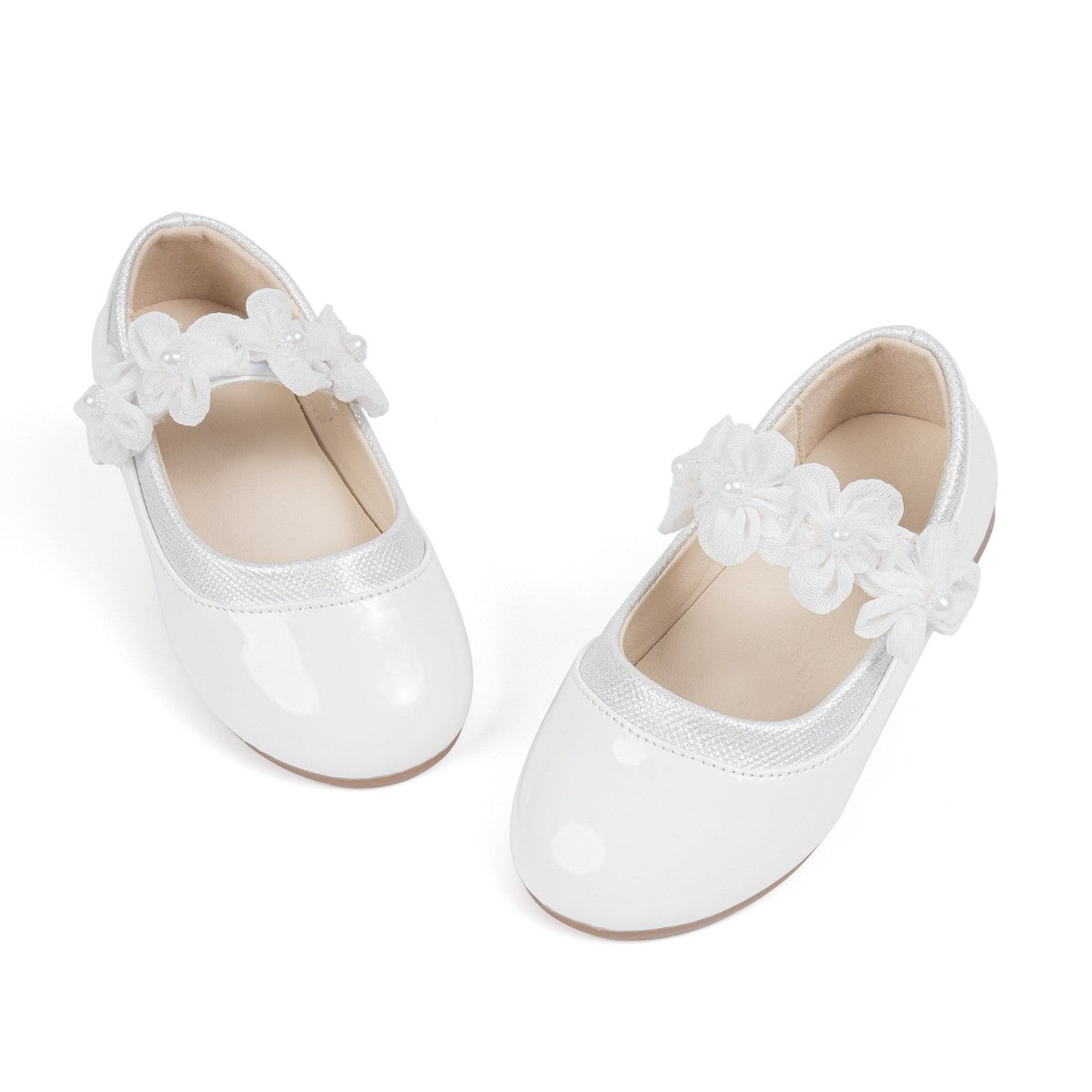 Fashion Children's Flat Shoes Non-slip PU Leather Shoes 3-colors Comfortable Wear-resistant All-season Mary Jane Princess Shoes