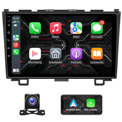 9 Inch Android 13.0 4GB+64GB For Honda CR-V 2007-2011 Car GPS Navigation Multimedia Player Radio Tape Recoder Head Unit Carplay