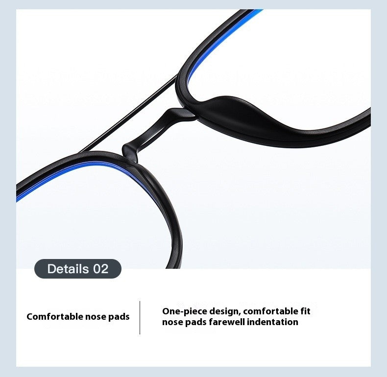 COHK Metal 3 In 1 New Style Folding Magnet Clip On Glasses Frame Trend Polarized Sunglasses Men Optical Computer Eyewear UV400