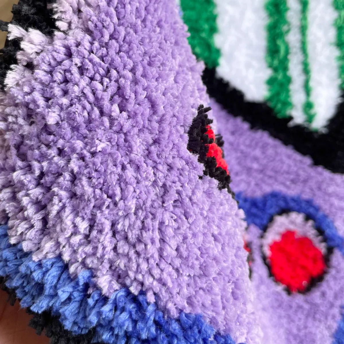 LAKEA Hand-held Game Device Tufted Rug GameRoom Funny Childhood Memories Flocking Carpet Floor Anti Slip Doormat Aesthetic