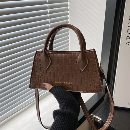 2025 Stylish Handbag - Elegant crossbody bag, Simple and fashionable crossbody bag, Small square handbag
