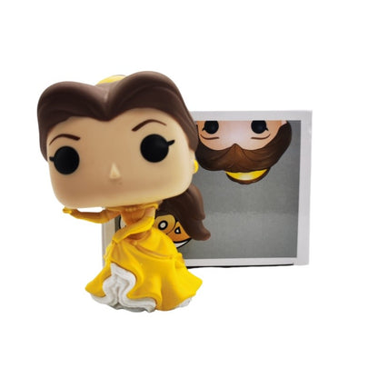 Boneca de Alta Qualidade Princesa Disney Bela #221 Decoração de Mesa Action Figure estilo Funko Brinquedos para Crianças Presente de Natal