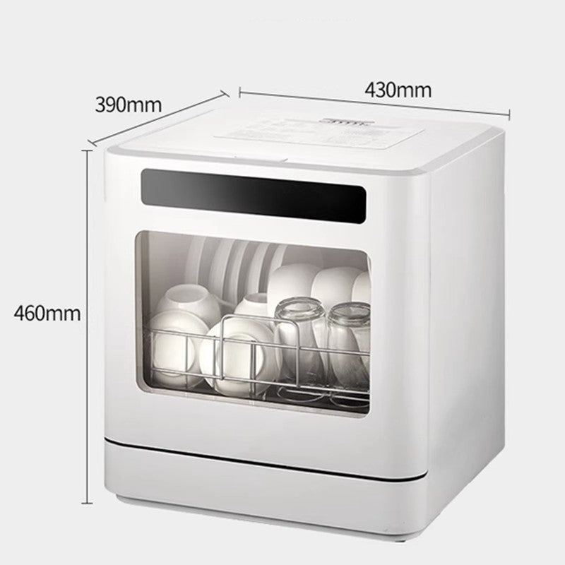 Desktop dishwasher, household fully automatic disinfection, drying sink, energy-saving, water-saving, strong cleaning