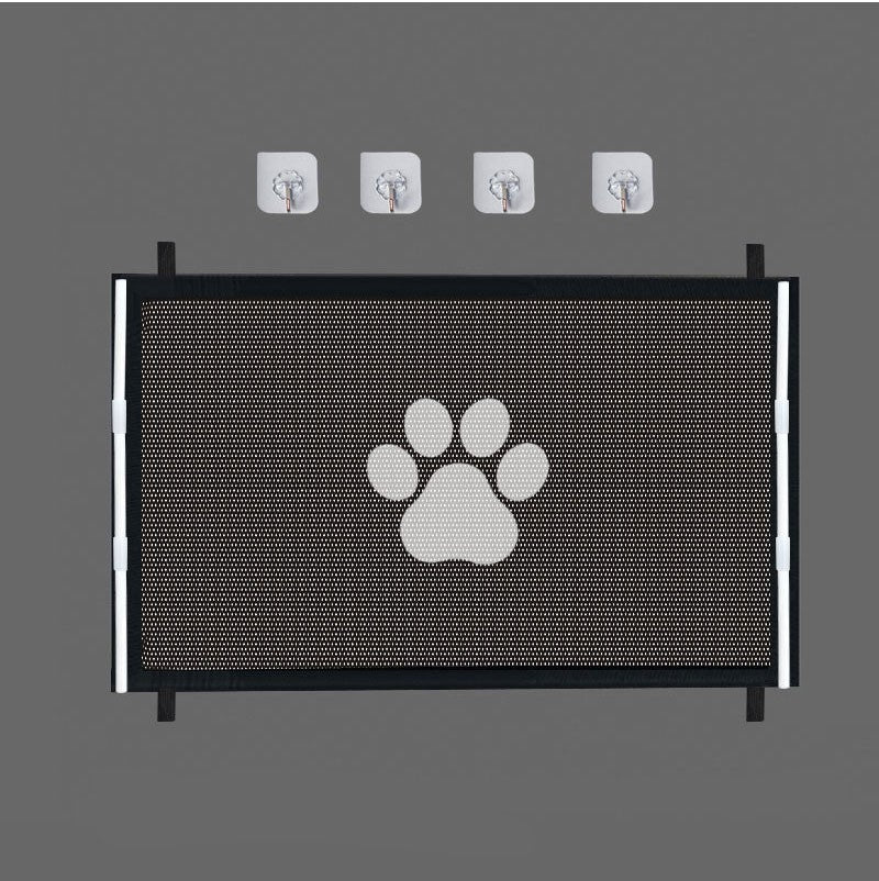Cercas de Barreira para Animais de Estimação Dobráveis Portáteis de Malha Respirável, Cercas de Segurança para Gatos e Cães, Suprimentos para Animais de Estimação para Garantir a Segurança deles