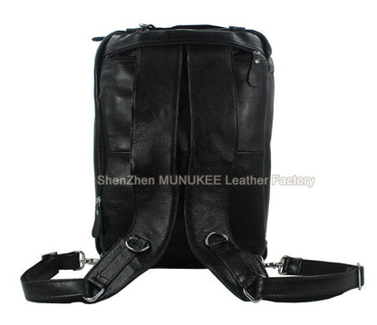 Bolsa de Viagem Masculina de Couro Genuíno Legítimo de Grão Integral Multifuncional, Bolsa de Viagem de Couro, Bolsa de Viagem Grande, Bolsa de Fim de Semana