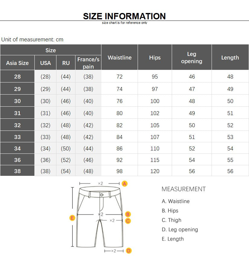 Men's Straight Casual Denim Shorts Simple Solid Color Slim Jeans Comfortable Breathable Bermuda Short Pants Summer