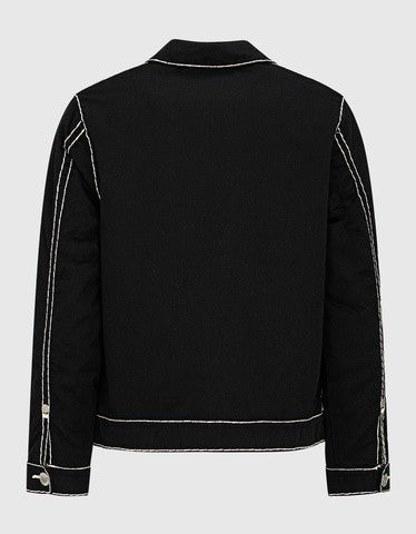 Retro Y2k Denim Leather Jacket America Streetwear Trend Brand Letter Embroidery Motorcycle Zip Up Jacket Thickening Men Clothing