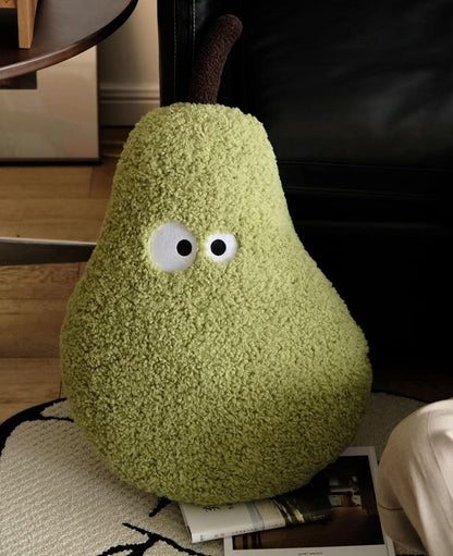 Big Duck Pear Pillow, Sofa Cushion, Girl Bedroom, Bed, Cute Plush Doll, Christmas Birthday Gift