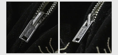 Non Stock Suka Reversible Souvenir Jacket Embroidered Sukajan Baseball Outerwear