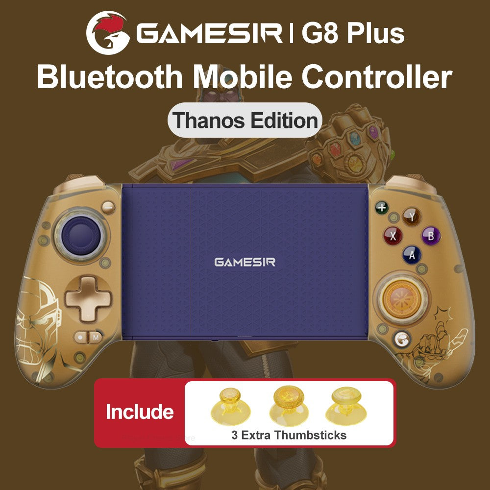GameSir G8 Plus Gamepad for Nintendo Switch 2/1 Steam PC Phone Controller iOS Android Hall Effect Joysticks and Analog Triggers