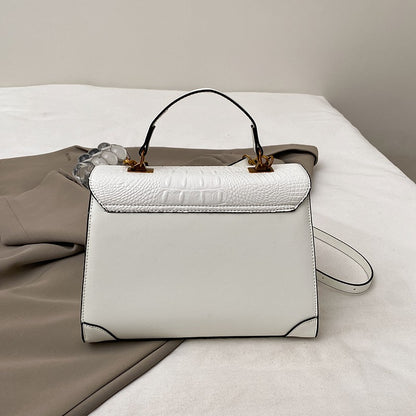 Luxury Purple Handbag Classic Women Bag 2025 New Designer Shoulder Bag High Quality Solid Pu Leather Crossbody Small Square Bag