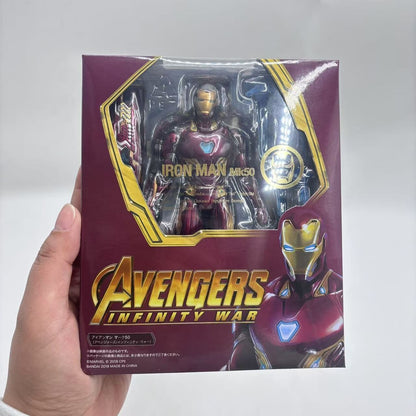 Bonecos de Ação Ironman MK50 de Articulações Esféricas (BJD) de Vingadores: Guerra Infinita para Presente de Natal ou Aniversário