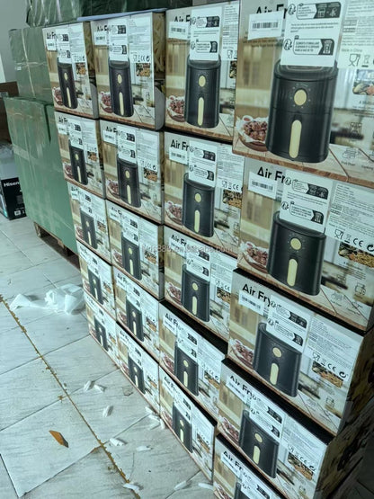 Fritadeira de ar inteligente de tela sensível ao toque, grande capacidade de 15L, aço inoxidável, multifuncional digital comercial