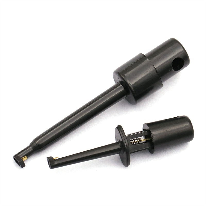 5PCS Mini Single Test Hook Clips Test Probes For Electronic Testing Clips Hook Test Clips Large / Small