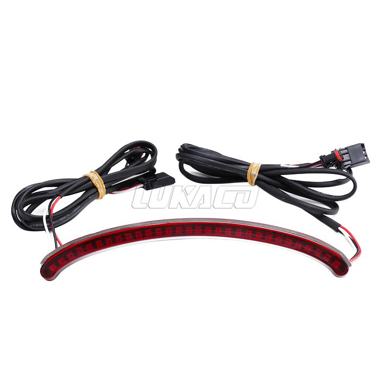 Para Harley Softail Fat Bob FXFBS 114 FXFB 2018-2022 Luz Traseira de Para-lama de LED de Motocicleta Luz de Freio Pisca-alerta Luz de Circulação Peças
