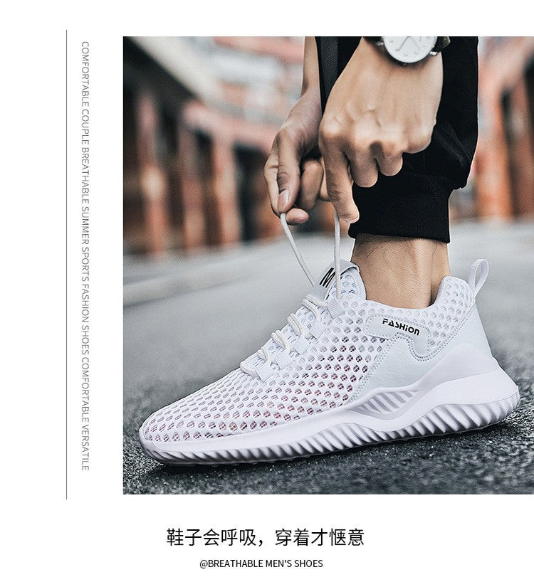 2025 Summer Men's Loafers Walking Mesh Breathable Summer Comfortable Casual Shoes Sneakers Zapatillas Hombre Men Running shoes