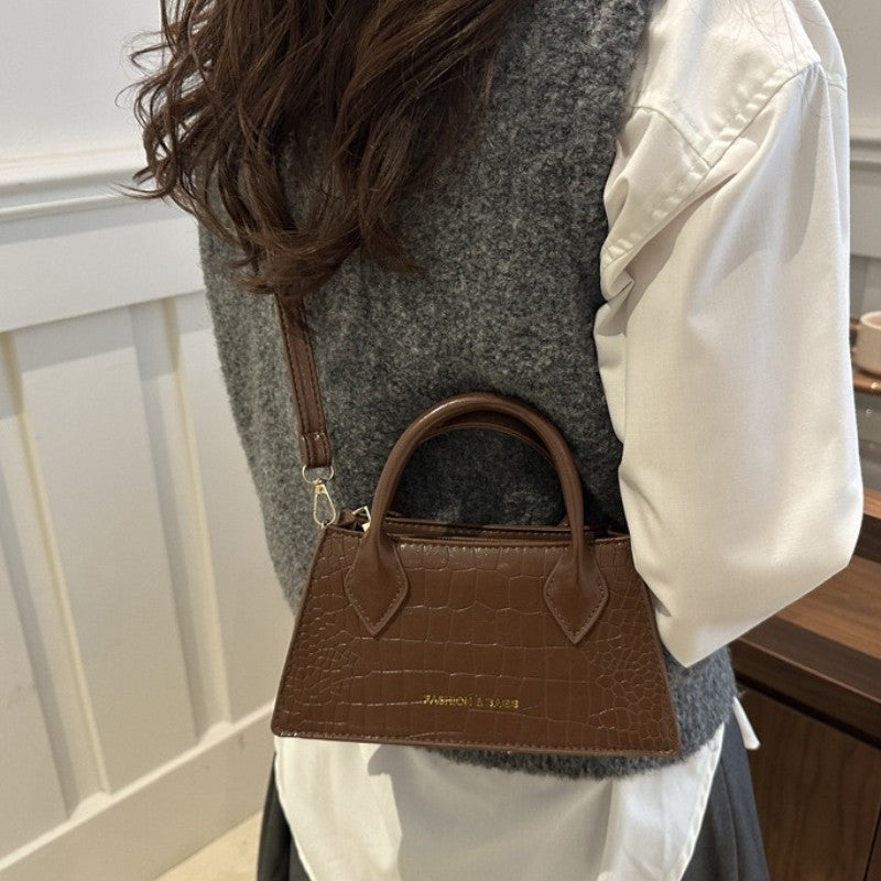 2025 Stylish Handbag - Elegant crossbody bag, Simple and fashionable crossbody bag, Small square handbag