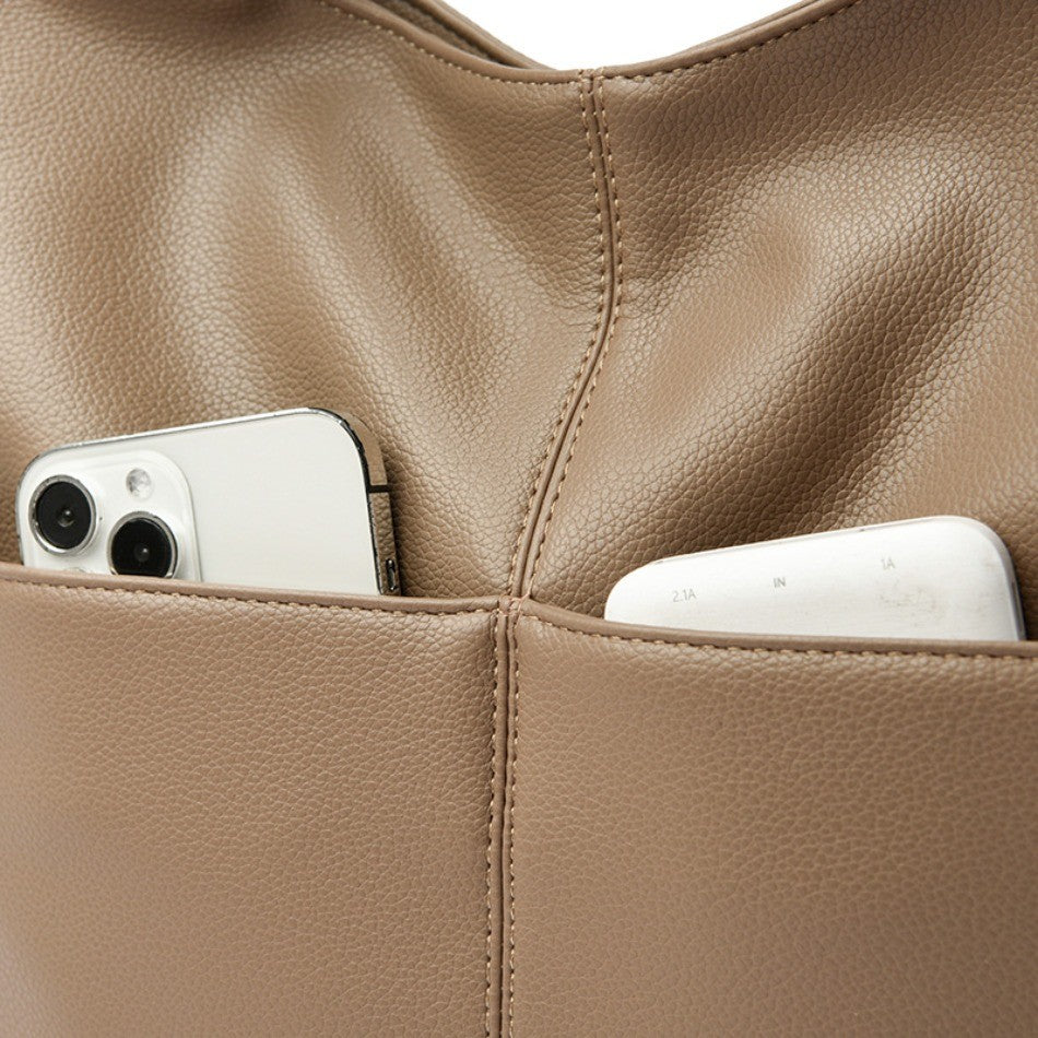 2 Sets Women Handbags Top Quality Pu Leather Luxury Large Capacity Tote Bag Ladies Crossbody Shoulder Bag Purses and HandbagsSac