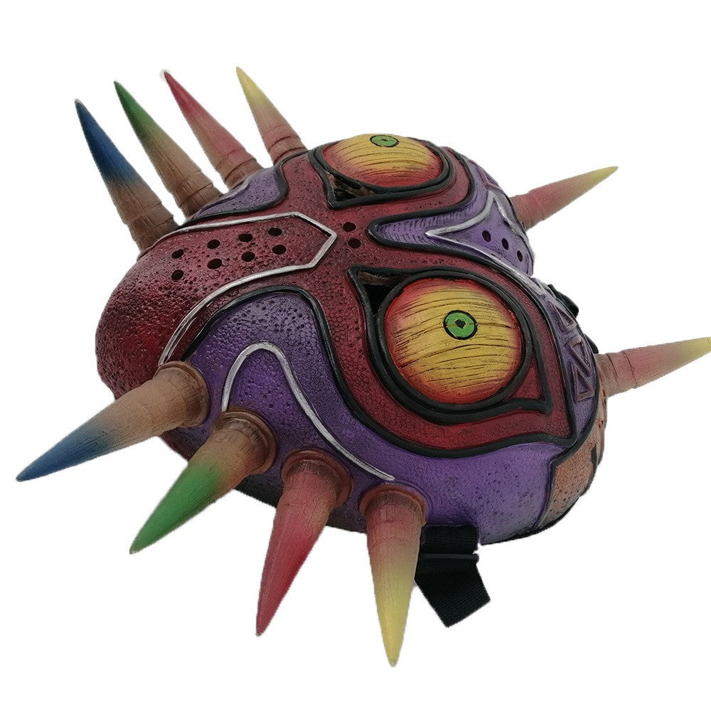 Halloween Mask of Zelda Scary Realistic Face Mask Meizula Wilderness Breath Cosplay Mask Adults Personality Latex Costume Props