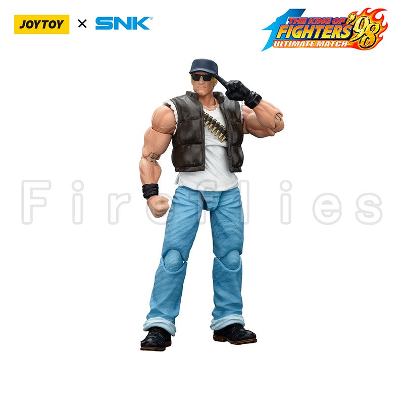 [Pré-venda] 1/18 JOYTOY Boneco de Ação SNK KOF'98UM Ikari Warriors Equipe Anime Modelo de Brinquedo