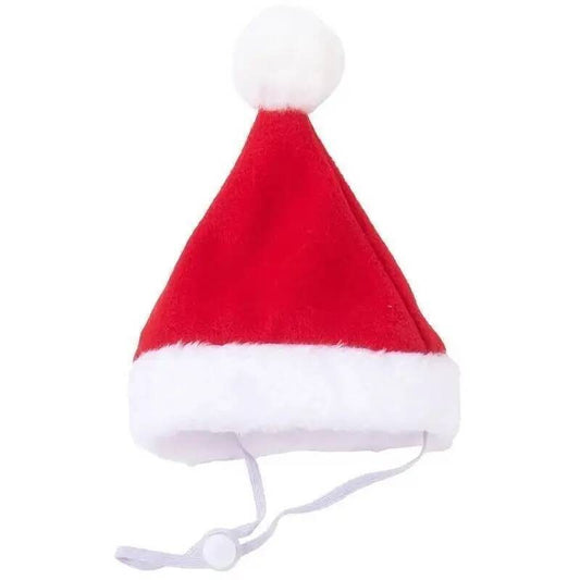 Fantasia de Natal para Gato Papai Noel Cosplay Engraçado Transforma Gato Cachorro de Estimação Capa de Natal Roupa de Inverno para Vestir Cachecol Vermelho Manto Adereços Decoração