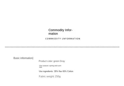 Cotton and Linen Vertical Collar Tight Waist M65 Hunting Jacket Retro All-match Spring and Summer Lightweight Casual Jacket