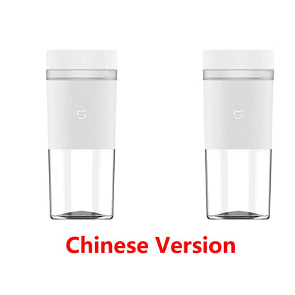 Espremedor Portátil XIAOMI MIJIA Mixer 2 Elétrico Mini Liquidificador Frutas Legumes Gelo Triturado Rápido Processador de Alimentos de Cozinha -CN