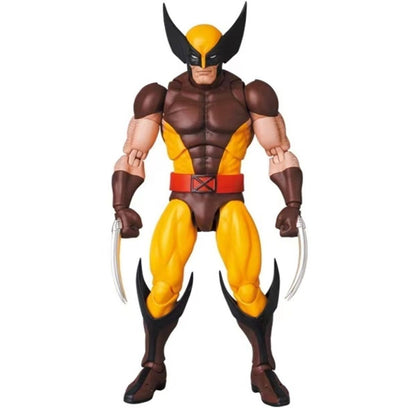 New CT Toys Mafex 96 Wolverine Boneco Marrom Quadrinhos X-Men Boneco de Ação Mafex 138 Shf Anime Estatueta Modelo Ko Brinquedo Presentes
