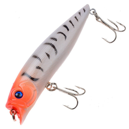 POETRYYI 1pc Isca de Pesca Artificial Popper 9cm/11g Popper de Superfície 17 Cores Isca Rígida Wobblers de Plástico Acessórios de Pesca