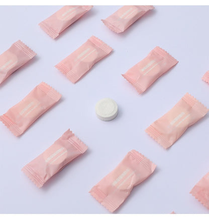 Bathroom Compressed Towel Disposable Capsules Towels Magic Face Care Tablet Non Woven Travel Portable Cloth Wipes Paper Tissue