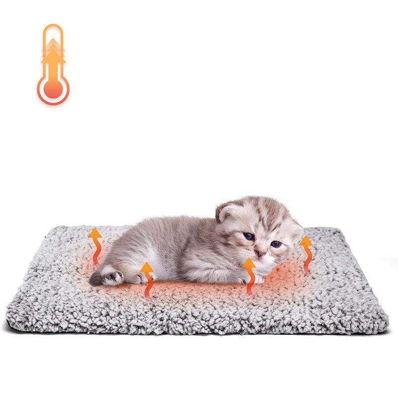 Cobertor Térmico Autorregulável para Pets, Colchonete Térmico Sem Eletricidade, Antiderrapante para Cães e Gatos, Colchonete de Inverno Aquecedor com Núcleo Refletor de Calor