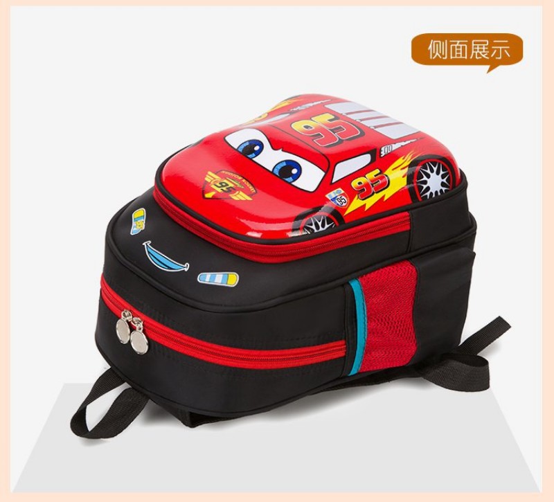Mochila Disney Pixar Carros Ortopédica Escolar para Meninos Impermeável para Adolescentes Mochilas Escolares de Desenhos Animados Presente de Natal de Aniversário