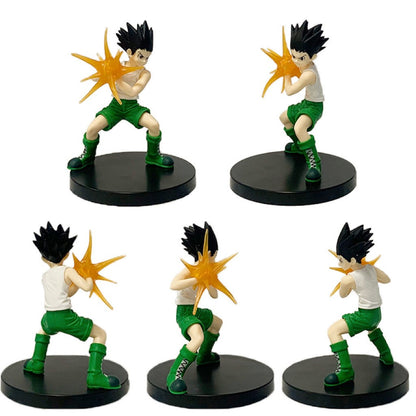 Anime Hunter x Hunter figuras de juguete 11-14cm Gon Freecss Alluka Zoldyck figura de acción Chrollo Lucilfer/Kurapika PVC model