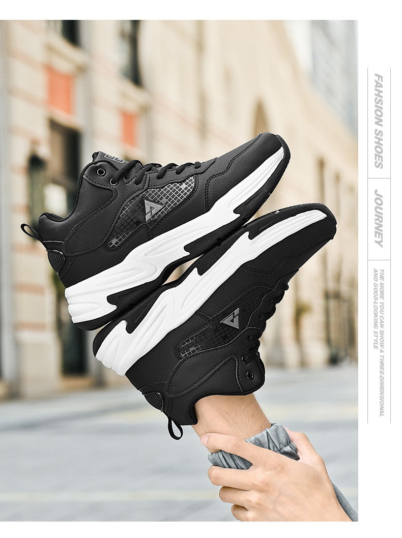 Men's high quality plus size casual sneakers Four seasons soft sole outdoor breathable running shoes students light sports shoes