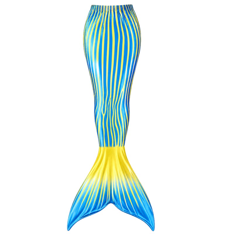 New Beauty Fish Tail Cosplay Swimsuit Ariel Maid Swimsuit Bikini Beach Swimsuit Holiday Dress up Birthday Party Gift No Fins