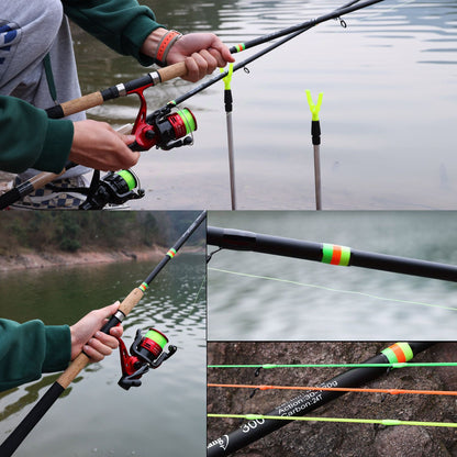 Varas de pesca Sougayilang Feeder ultraleves de fibra de carbono para pesca de carpa com tração máxima de 15 kg com potência L M H para pesca de robalos, carpas e trutas