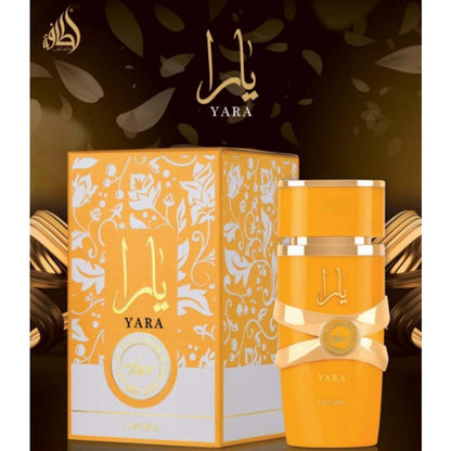 Lattafa Yara Tous Eau de Parfum Femme Spray 100ml Original Arab Perfumes Lasting Amber Fruity Pheromones Perfume Cologne Makeup