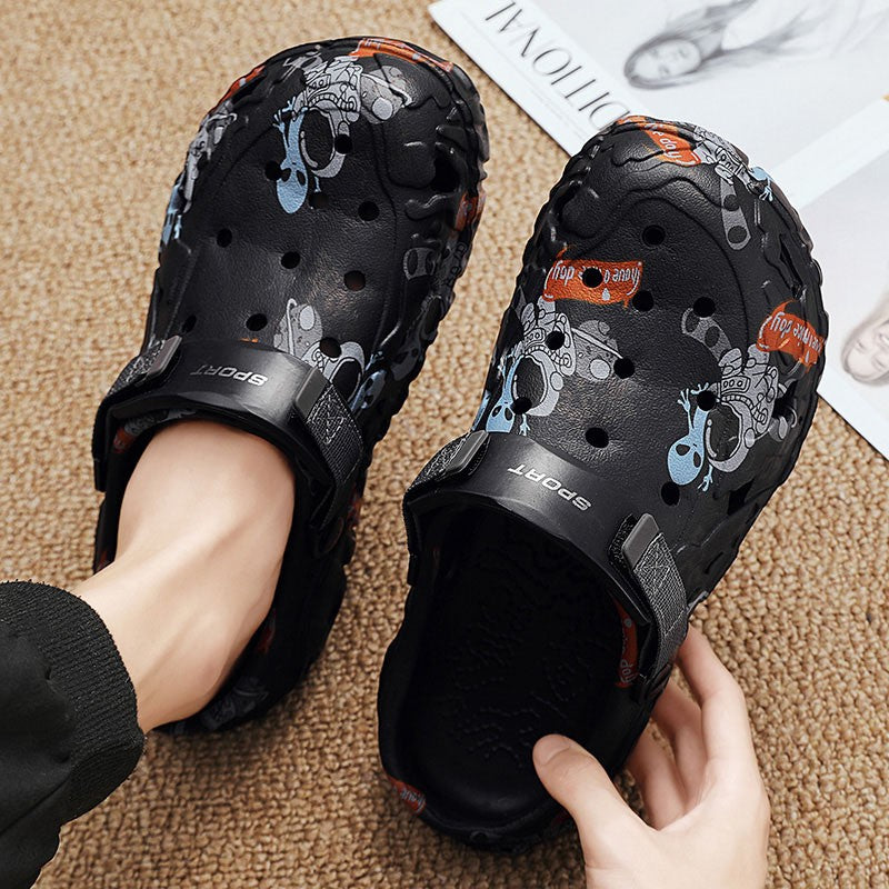 Man Shoes EVA Slippers Summer Men Garden Clogs 2025 Summer Slippers for men Outdoor Slide Soft Beach Shoes Male Summer Sandals