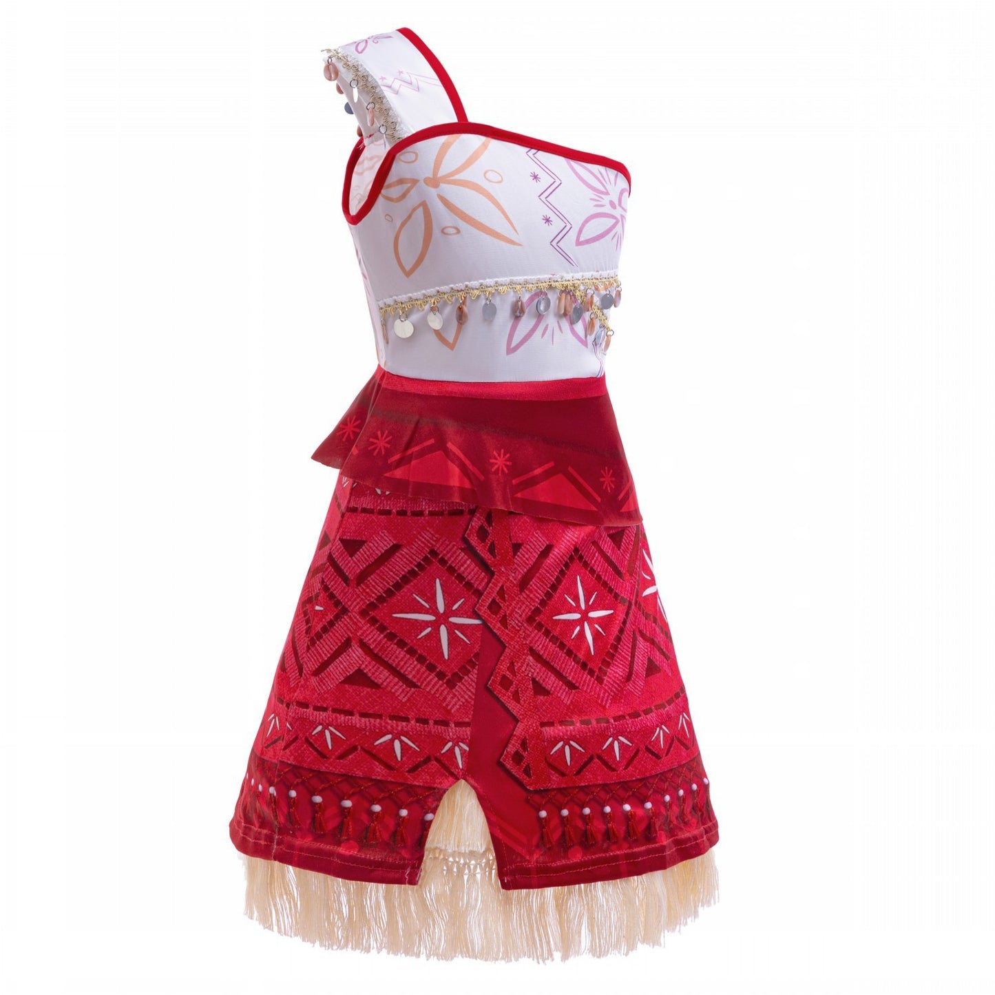 Girls Halloween Cosplay Moana Dress Ocean Adventure Role Play Costume Vaiana Princess Boys Maui Costume Vestidos Party Dress