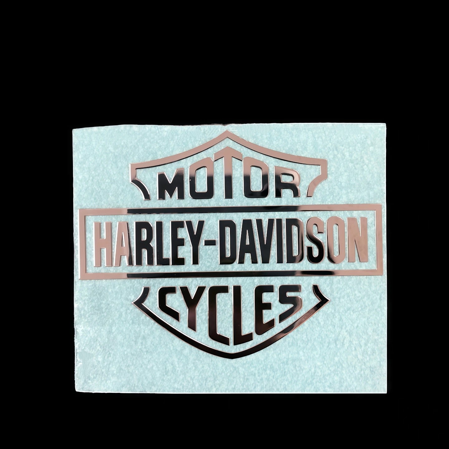 Adesivo de metal Harley Davidson Logo Tanque de Motocicleta Capacete Emblema Decalque