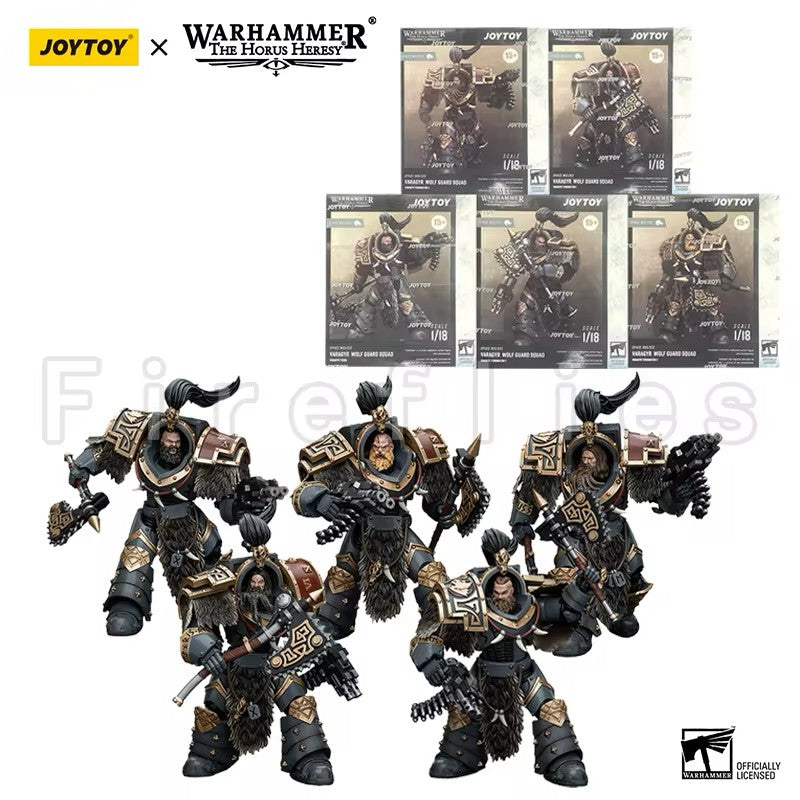 1/18 JOYTOY Action Figure 40K The Horus Heresy Space Wolves Figures And Mechas Logan Ghostwolf Anime Model Toy