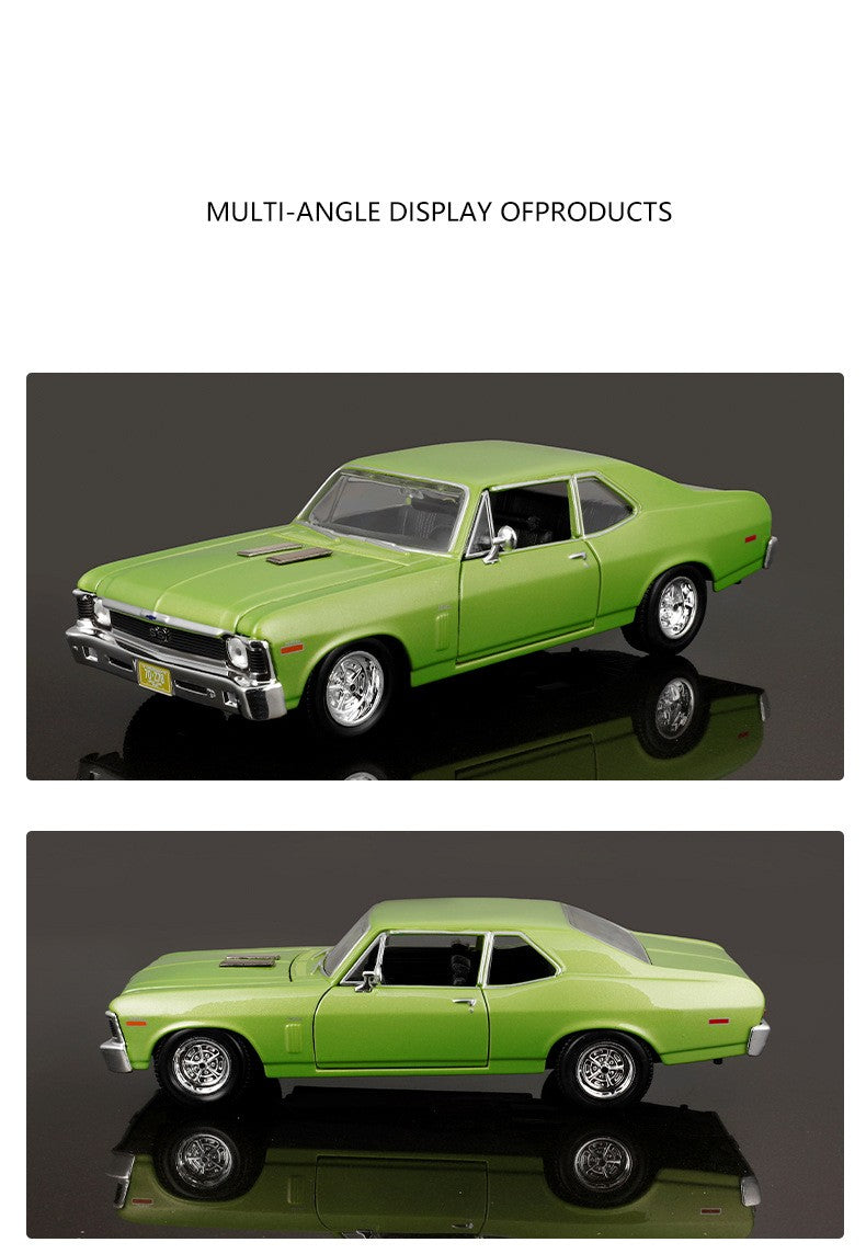 Maisto 1:24 Chevrolet Nova SS 1970 Carro de Liga Leve Diecasts e Veículos de Brinquedo Modelo de Carro em Miniatura Para Crianças