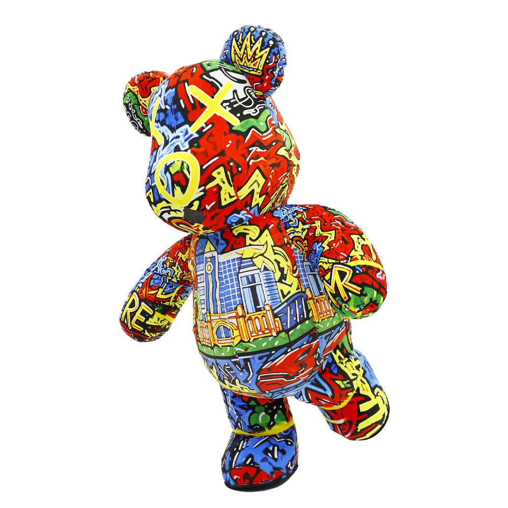 SAYGO New Camo Violent Bear Rabbit Inflatable Costume Mascot Parade Adult Cosplay Halloween Birthday Party Event Plush Set