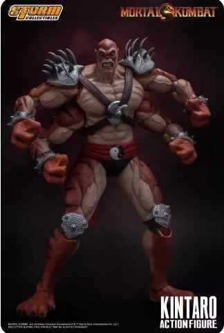Storm Collectibles 1/12 Mortal Kombat Kintaro Action Figure Versão Regular e Sangrenta - DCMK07 Modelo Clássico Brinquedos de Anime