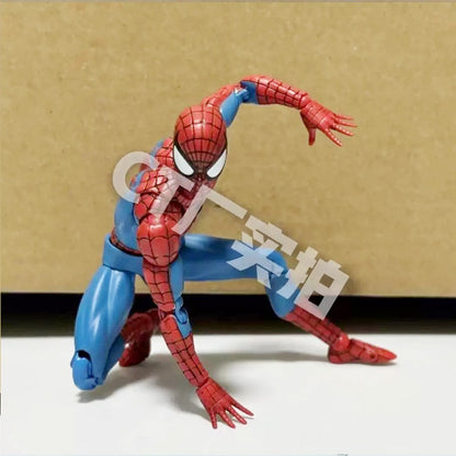 Ct Toys Homem-Aranha Mafex 185 Traje Clássico Anime Figure Ver Miles Morales 2099 Homem-Aranha Boneco de Ação Brinquedos Presente Infantil