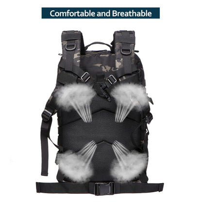 25L/50L Sturdy Nylon Waterproof Tactical Sports Trekking Fishing Hunting Camping Hiking Bag Backpack Outdoor Rucksacks