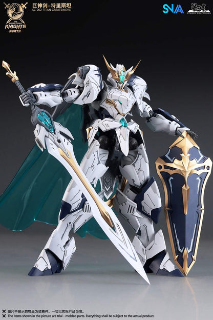 Nova Figura de Ação Tristan, a Grande Espada Sagrada da SNAA, Série Cavaleiros da Távola Redonda, Detalhes de Armadura Requintados, Brinquedos de Modelo Colecionável
