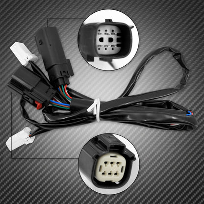 Luzes LED do Para-lama Traseiro de Motocicleta Para Harley Touring Road King Electra Glide FLHR 2014-2023 Lâmpada Lateral de Freio e Seta
