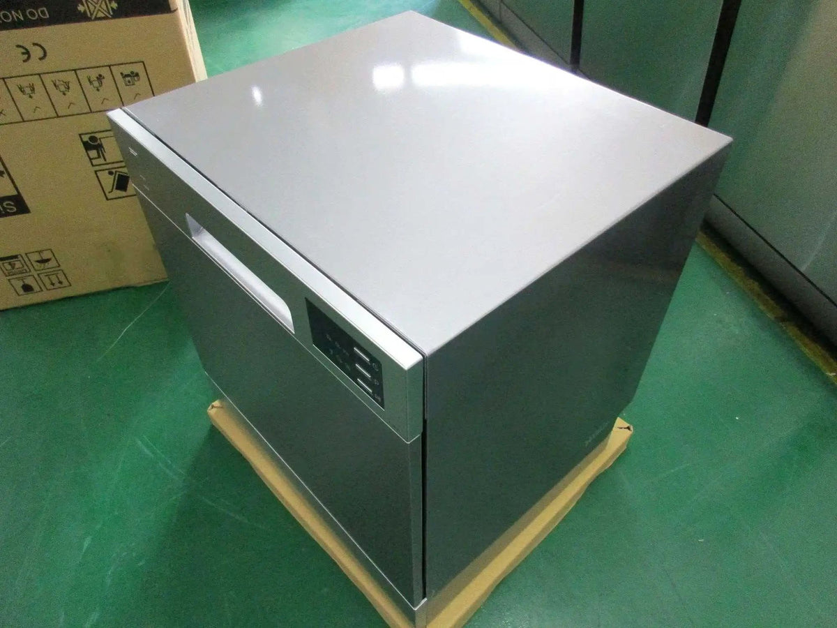 Portable Mini Countertop Dishwasher 6 Place Settings Compact Electric Dish Washing Machine for Home Apartment Dorm Kitchen